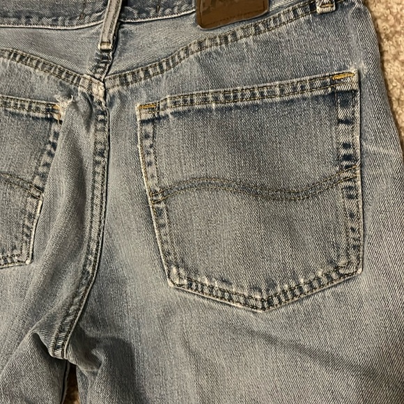 Men’s Distressed Lee Relaxed Fit Jeans 33 x 30 - Picture 11 of 15